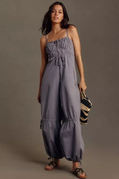 By Anthropologie The Para Jumpsuit In Grey