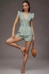 By Anthropologie The Peregrine Romper