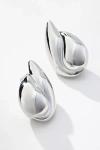 By Anthropologie The Petra 3d Drop Earrings In Silver