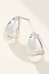 By Anthropologie The Petra Drop Earrings: Glitz Edition In Silver