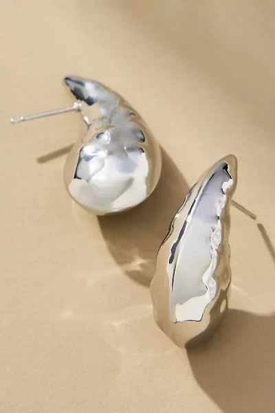 By Anthropologie The Petra Drop Earrings: Hammered Edition