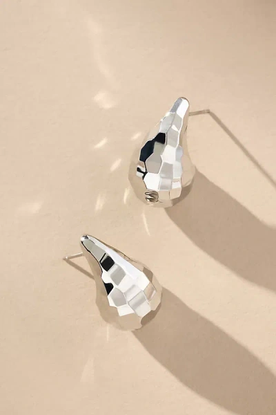 By Anthropologie The Petra Mini Drop Earrings In Grey