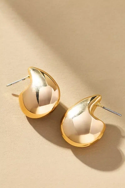 By Anthropologie The Petra Thick Drop Earrings In Gold
