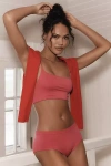By Anthropologie Seamless Renna Second Skin Hipster Knickers In Purple