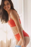 By Anthropologie The Renna Seamless Briefs In Red