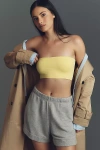 By Anthropologie The Renna Seamless Strapless Bra In Yellow