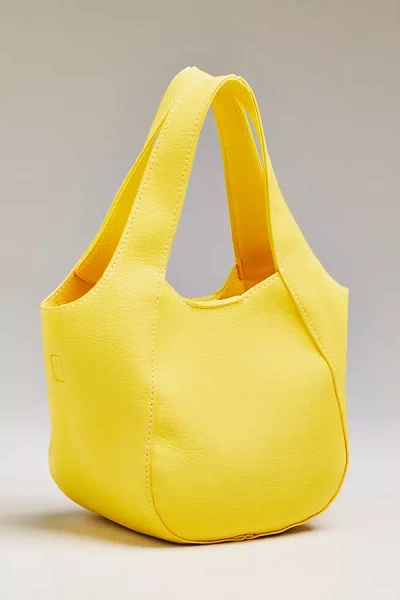 By Anthropologie The Sonia Mini Slouchy Tote Bag In Yellow