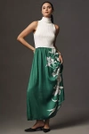By Anthropologie The Thea Mockable Sleeveless Midi Jumper Dress In Multicolor