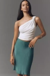 By Anthropologie The Tilda Knee-length Slip Skirt