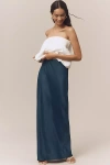 By Anthropologie The Tilda Maxi Slip Skirt