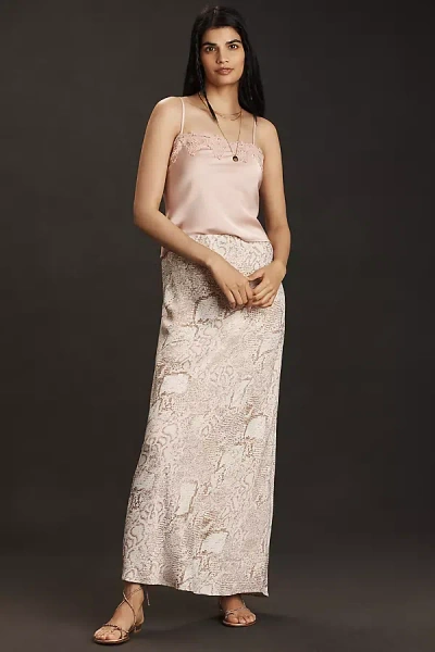 By Anthropologie The Tilda Maxi Slip Skirt