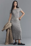 By Anthropologie The Tilda Maxi Slip Skirt: Sequin Edition In Multi