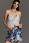 By Anthropologie The Tilda Mini Slip Skirt