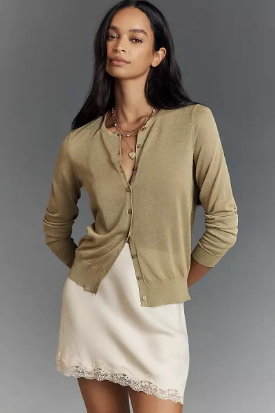 By Anthropologie The Tilda Mini Slip Skirt: Lace Edition