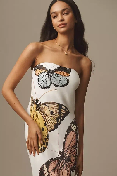 By Anthropologie The Tilda Slip Dress In Multicolor