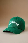 By Anthropologie The Wanderlust London Baseball Cap In Green