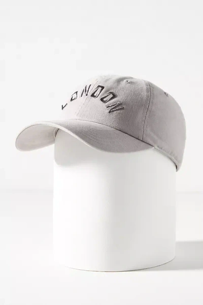 By Anthropologie The Wanderlust London Baseball Cap In Neutral