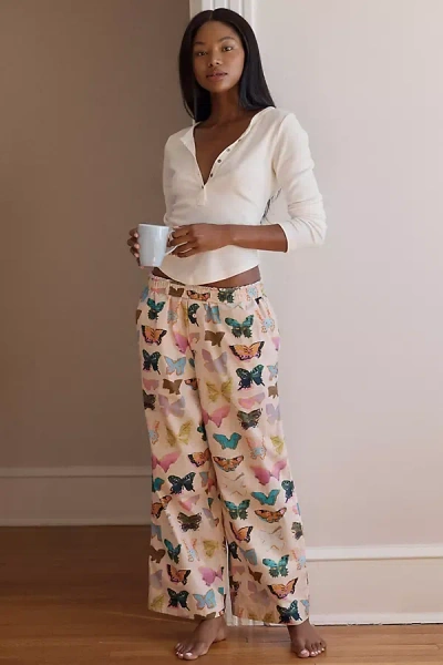 By Anthropologie The Wren Boxer Pants In Multi