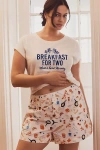 By Anthropologie The Wren Boxer Shorts  In Beige