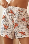 By Anthropologie The Wren Boxer Shorts  In White