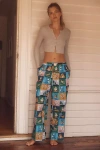 By Anthropologie The Wren Boxer Trousers  In Blue