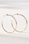 By Anthropologie Thin Sparkle Hoop Earrings