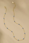 By Anthropologie Tiny Clover Chain Necklace