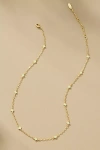By Anthropologie Tiny Clover Chain Necklace