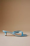 By Anthropologie Toe-strap Kitten Heels In Blue