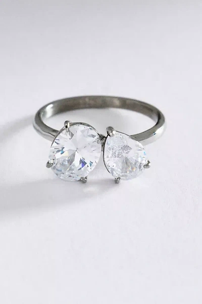 By Anthropologie Toi Et Moi Crystal Ring In Metallic