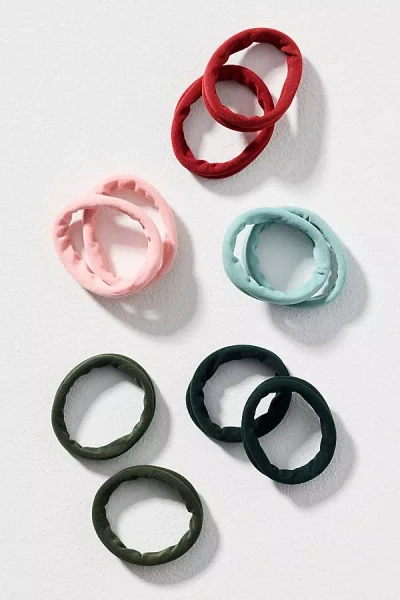 By Anthropologie Tonal Hair Tie Set In Green
