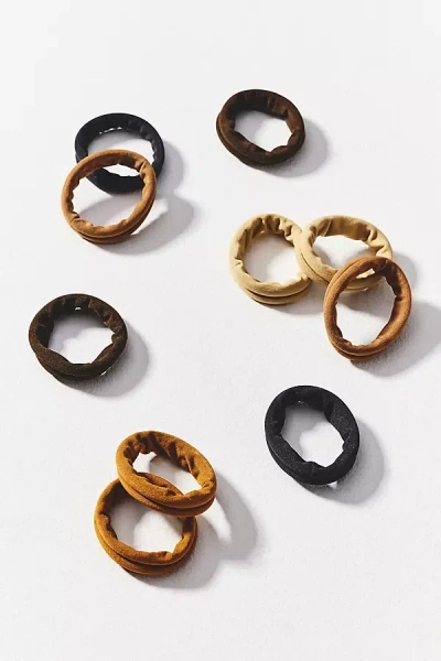 By Anthropologie Tonal Hair Tie Set In Multi