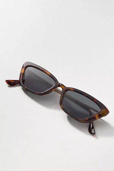 By Anthropologie Tort Cat-eye Sunglasses