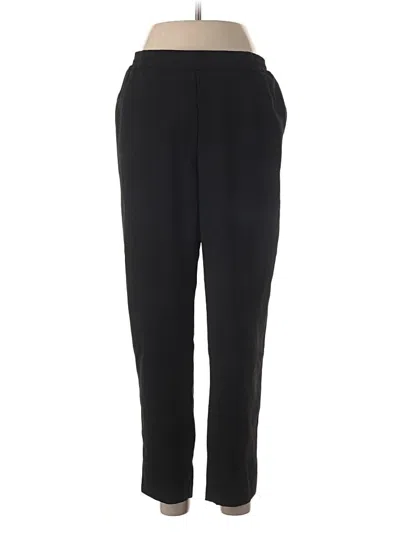 Pre-owned By Anthropologie Track Pants In Black