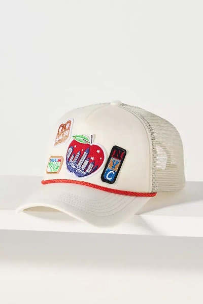 By Anthropologie Travel Trucker Hat In Multi