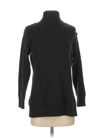 Pre-owned By Anthropologie Turtleneck Sweater In Black