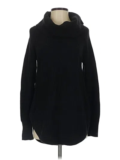 Pre-owned By Anthropologie Turtleneck Sweater In Black