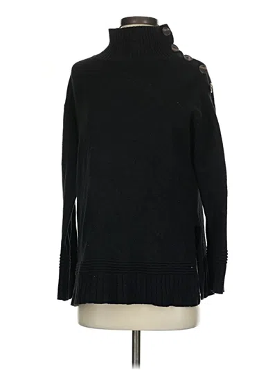 Pre-owned By Anthropologie Turtleneck Sweater In Black