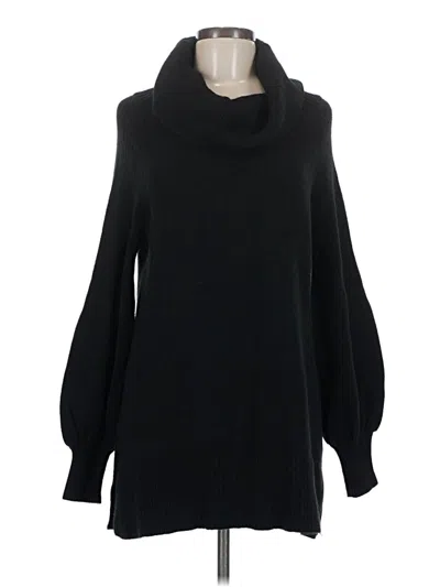 Pre-owned By Anthropologie Turtleneck Sweater In Black