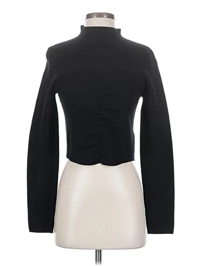 Pre-owned By Anthropologie Turtleneck Sweater In Black