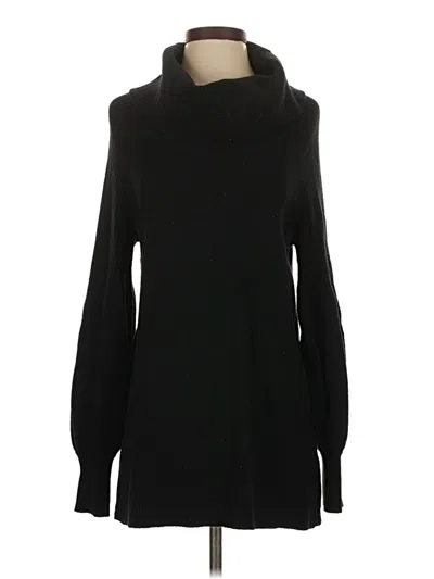 Pre-owned By Anthropologie Turtleneck Sweater In Black