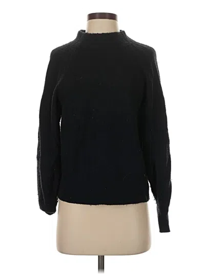 Pre-owned By Anthropologie Turtleneck Sweater In Black