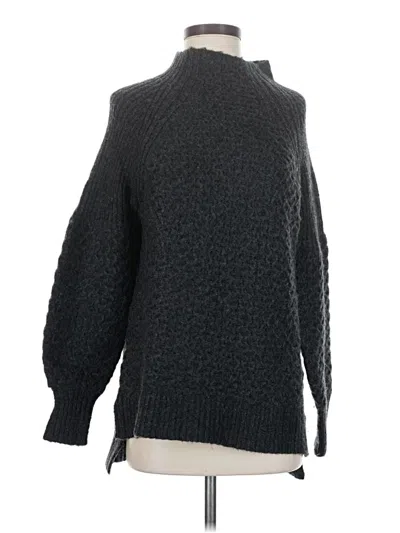 Pre-owned By Anthropologie Turtleneck Sweater In Black