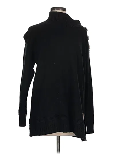 Pre-owned By Anthropologie Turtleneck Sweater In Black
