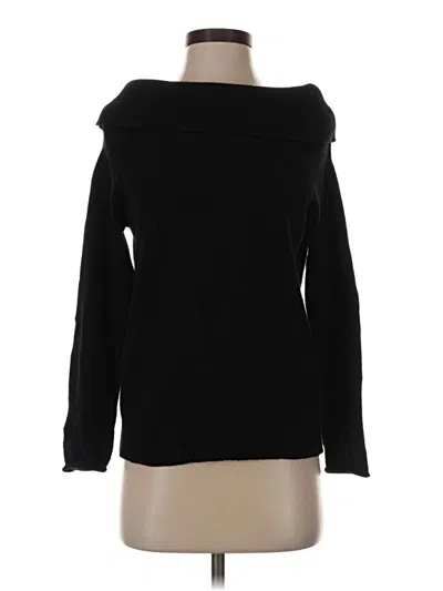 Pre-owned By Anthropologie Turtleneck Sweater In Black