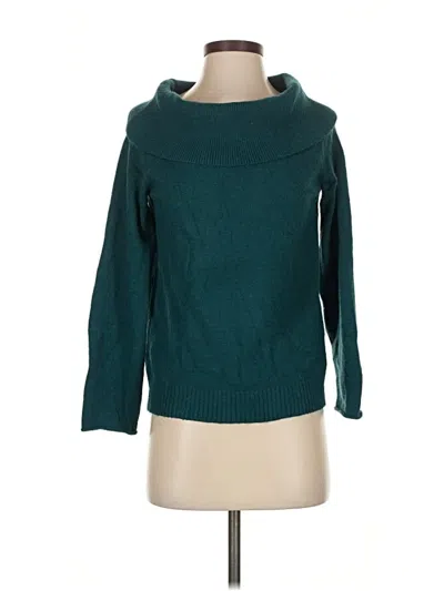 Pre-owned By Anthropologie Turtleneck Sweater In Blue