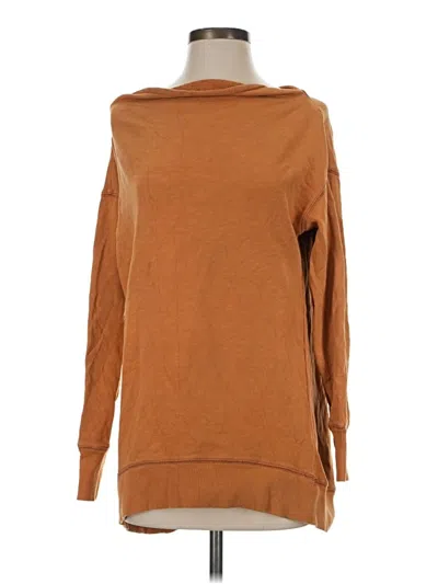 Pre-owned By Anthropologie Turtleneck Sweater In Brown