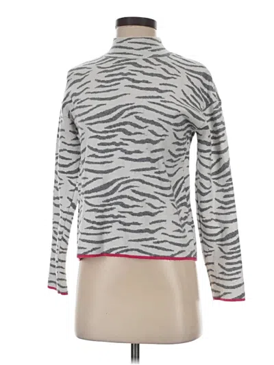 Pre-owned By Anthropologie Turtleneck Sweater In Gray
