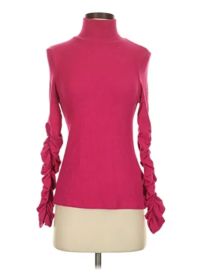 Pre-owned By Anthropologie Turtleneck Sweater In Pink