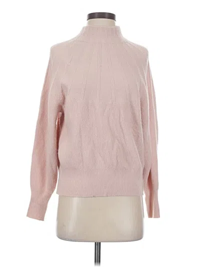 Pre-owned By Anthropologie Turtleneck Sweater In Pink